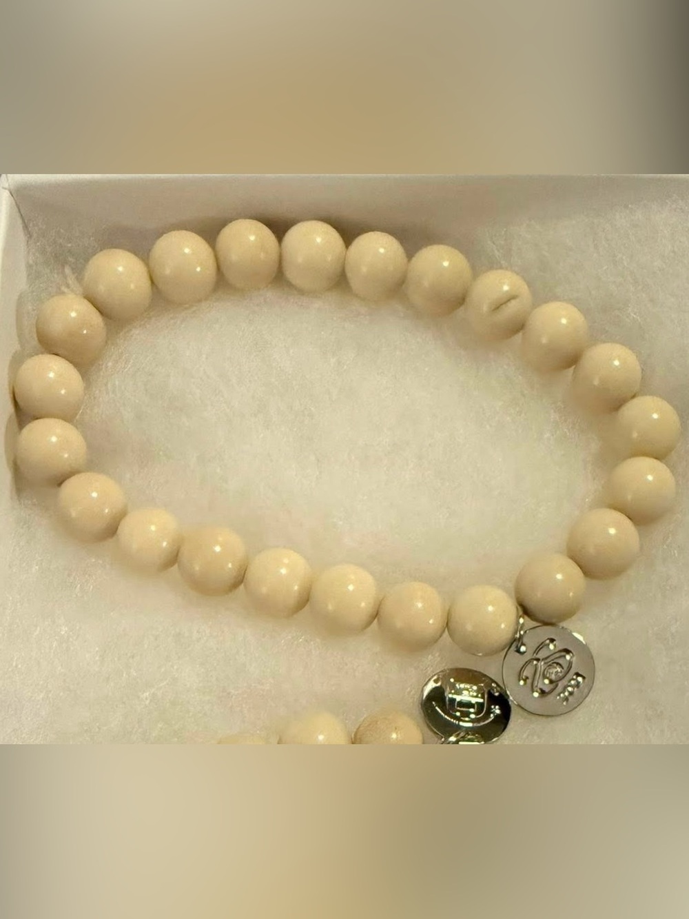 Spark*l bands Bamboo beaded bracelet - Approx 6.75”
